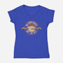 Big Damn Retro Heroes-Womens-V-Neck-Tee-retrodivision