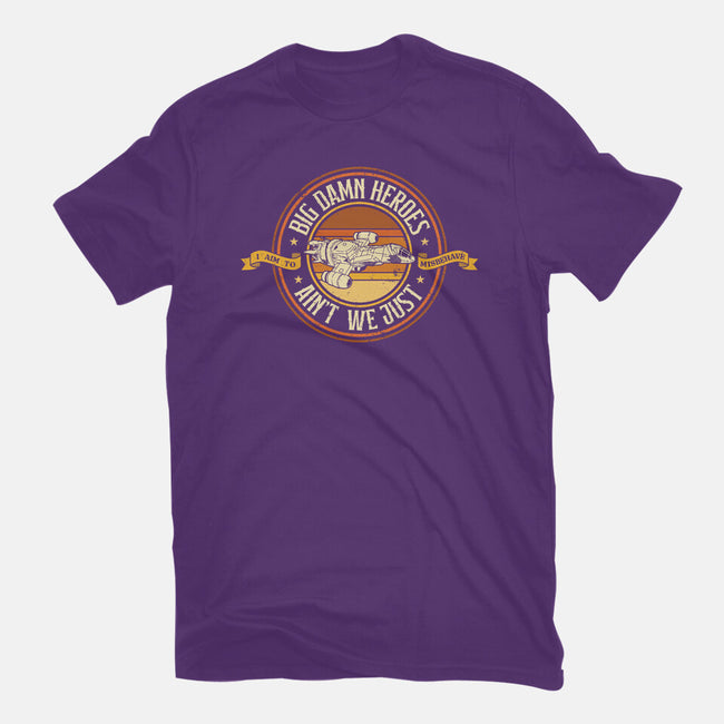 Big Damn Retro Heroes-Womens-Fitted-Tee-retrodivision
