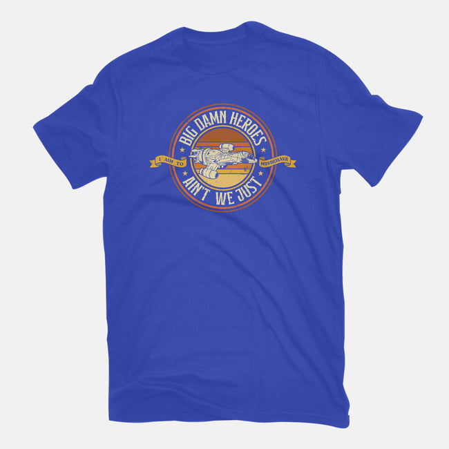 Big Damn Retro Heroes-Mens-Heavyweight-Tee-retrodivision