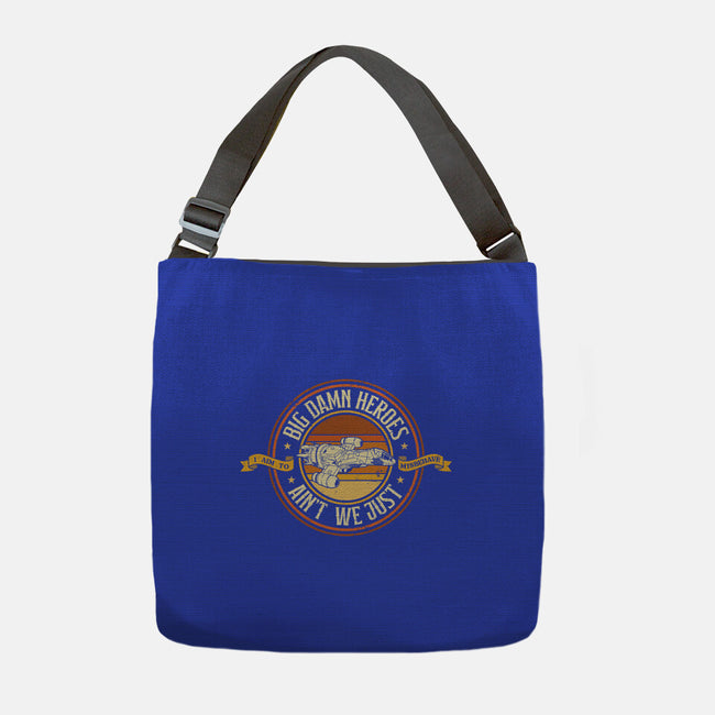 Big Damn Retro Heroes-None-Adjustable Tote-Bag-retrodivision