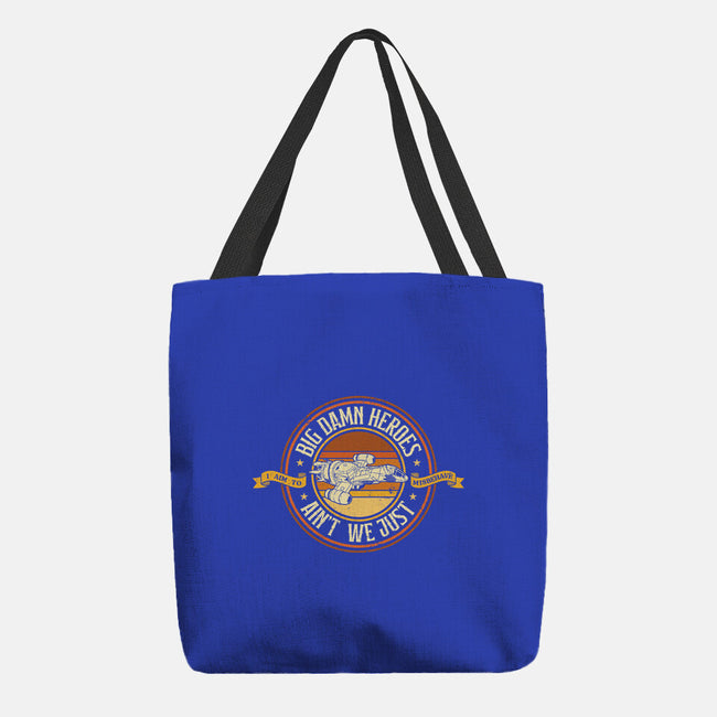 Big Damn Retro Heroes-None-Basic Tote-Bag-retrodivision