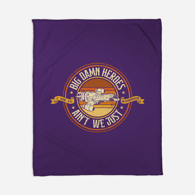 Big Damn Retro Heroes-None-Fleece-Blanket-retrodivision