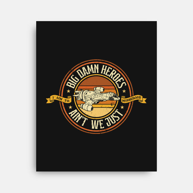 Big Damn Retro Heroes-None-Stretched-Canvas-retrodivision