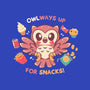 OWLways Up For Snacks-Mens-Premium-Tee-TechraNova