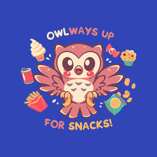 OWLways Up For Snacks-None-Removable Cover w Insert-Throw Pillow-TechraNova