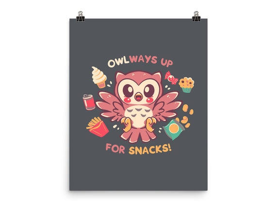 OWLways Up For Snacks