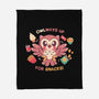 OWLways Up For Snacks-None-Fleece-Blanket-TechraNova