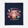 OWLways Up For Snacks-None-Fleece-Blanket-TechraNova