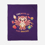 OWLways Up For Snacks-None-Fleece-Blanket-TechraNova