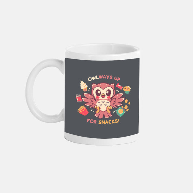 OWLways Up For Snacks-None-Mug-Drinkware-TechraNova