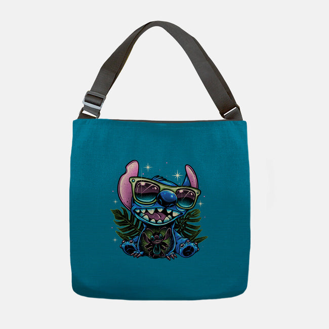 Tropical Visitor-None-Adjustable Tote-Bag-momma_gorilla
