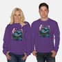 Tropical Visitor-Unisex-Crew Neck-Sweatshirt-momma_gorilla