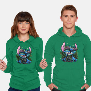 Tropical Visitor-Unisex-Pullover-Sweatshirt-momma_gorilla