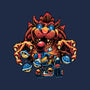Against The Final Boss-None-Adjustable Tote-Bag-momma_gorilla