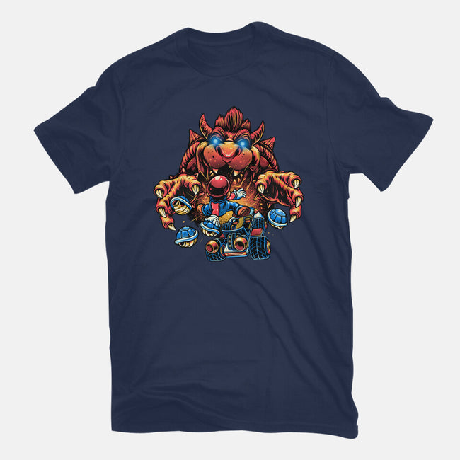 Against The Final Boss-Womens-Fitted-Tee-momma_gorilla