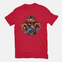 Against The Final Boss-Womens-Fitted-Tee-momma_gorilla