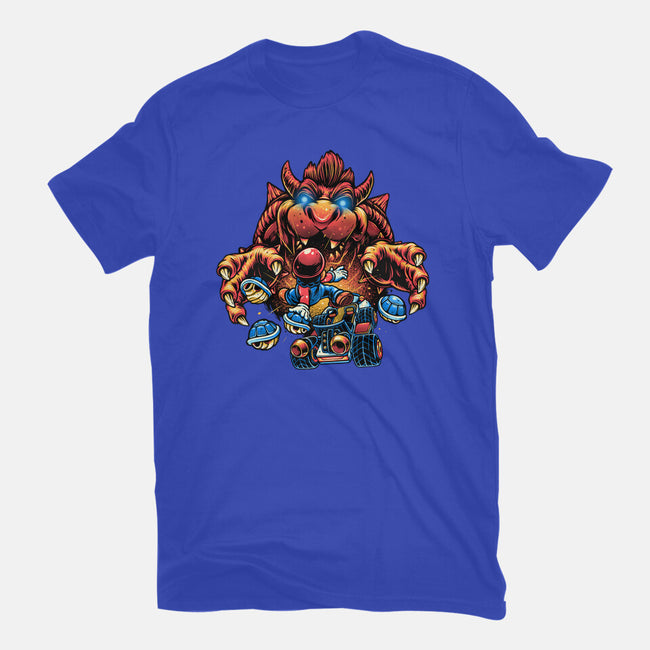 Against The Final Boss-Womens-Fitted-Tee-momma_gorilla