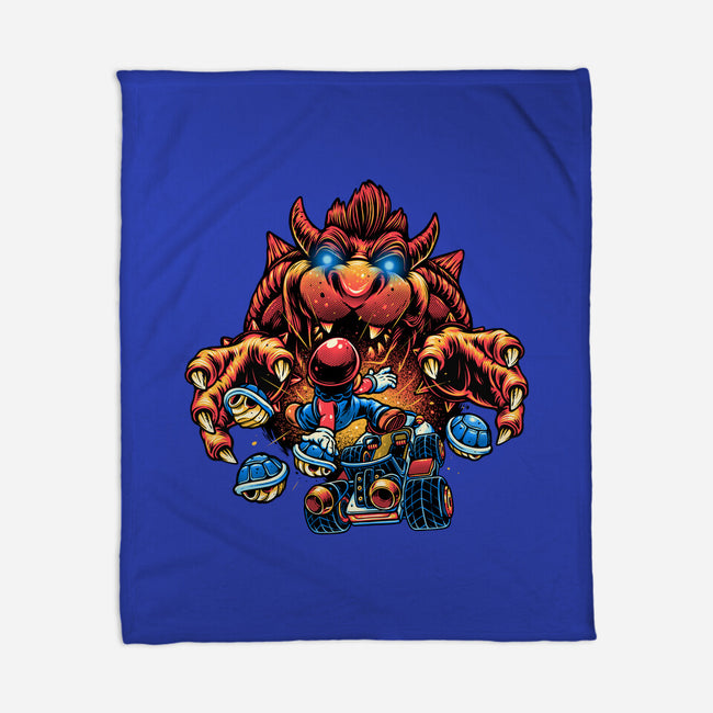 Against The Final Boss-None-Fleece-Blanket-momma_gorilla