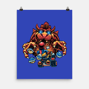 Against The Final Boss-None-Matte-Poster-momma_gorilla