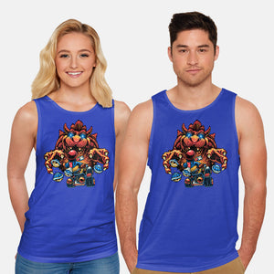 Against The Final Boss-Unisex-Basic-Tank-momma_gorilla