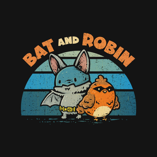 Bat And Robin-Womens-V-Neck-Tee-kg07