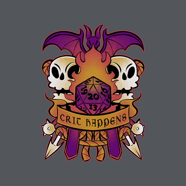 Crit Happens Sometimes-None-Basic Tote-Bag-FunkVampire