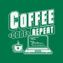 Coffee Code Repeat-Mens-Basic-Tee-Studio Mootant