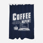 Coffee Code Repeat-None-Polyester-Shower Curtain-Studio Mootant