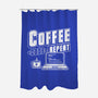 Coffee Code Repeat-None-Polyester-Shower Curtain-Studio Mootant