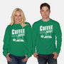 Coffee Code Repeat-Unisex-Crew Neck-Sweatshirt-Studio Mootant