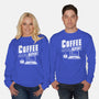 Coffee Code Repeat-Unisex-Crew Neck-Sweatshirt-Studio Mootant