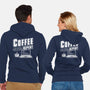 Coffee Code Repeat-Unisex-Zip-Up-Sweatshirt-Studio Mootant