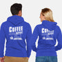 Coffee Code Repeat-Unisex-Zip-Up-Sweatshirt-Studio Mootant