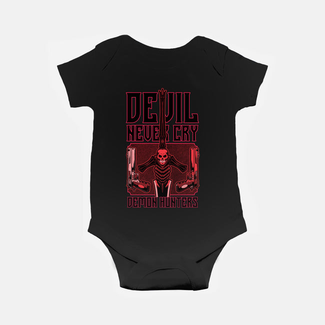 Devil Hunter Weapons-Baby-Basic-Onesie-Studio Mootant