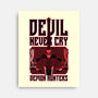 Devil Hunter Weapons-None-Stretched-Canvas-Studio Mootant