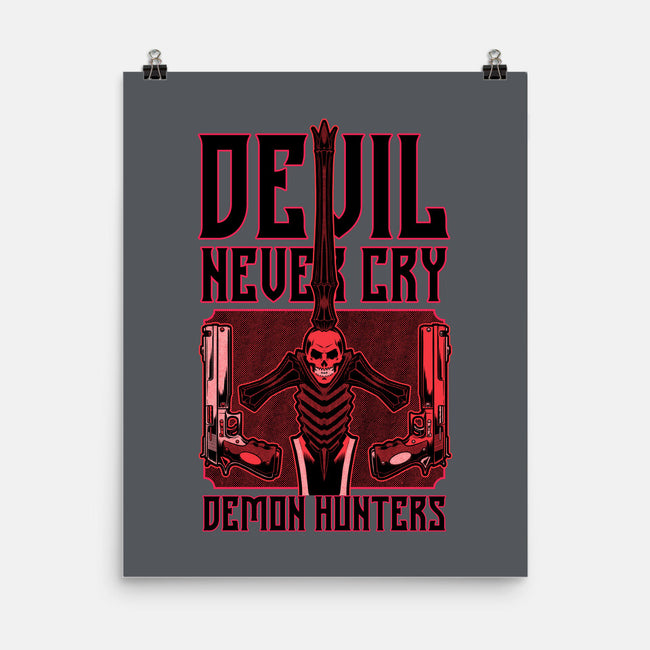 Devil Hunter Weapons-None-Matte-Poster-Studio Mootant