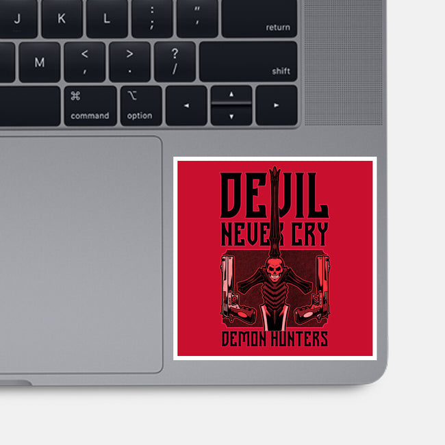 Devil Hunter Weapons-None-Glossy-Sticker-Studio Mootant