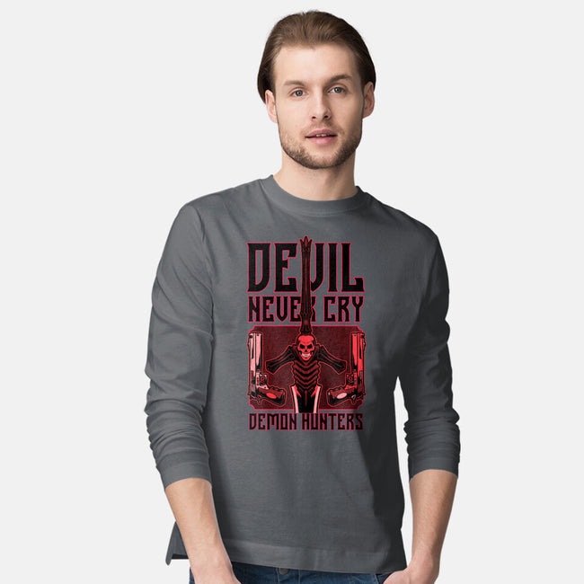 Devil Hunter Weapons-Mens-Long Sleeved-Tee-Studio Mootant
