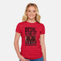 Devil Hunter Weapons-Womens-Fitted-Tee-Studio Mootant
