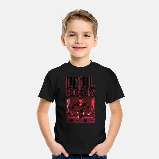 Devil Hunter Weapons-Youth-Basic-Tee-Studio Mootant