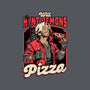 Devil Hunter Game Pizza-Mens-Premium-Tee-Studio Mootant