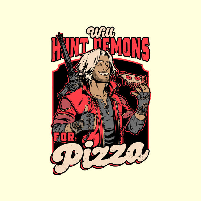 Devil Hunter Game Pizza-Mens-Premium-Tee-Studio Mootant