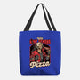 Devil Hunter Game Pizza-None-Basic Tote-Bag-Studio Mootant