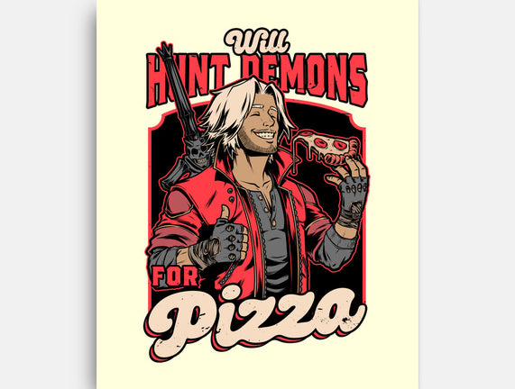 Devil Hunter Game Pizza