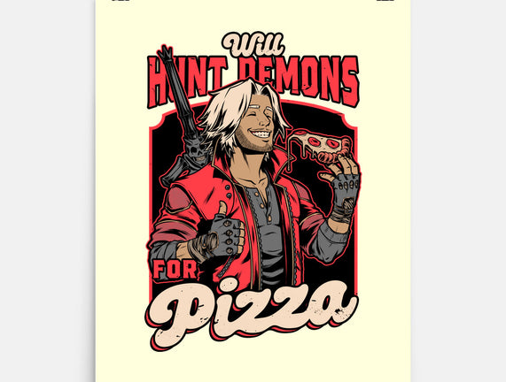 Devil Hunter Game Pizza