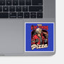 Devil Hunter Game Pizza-None-Glossy-Sticker-Studio Mootant