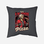 Devil Hunter Game Pizza-None-Removable Cover w Insert-Throw Pillow-Studio Mootant