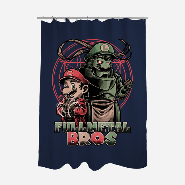 Anime Game Brothers-None-Polyester-Shower Curtain-Studio Mootant