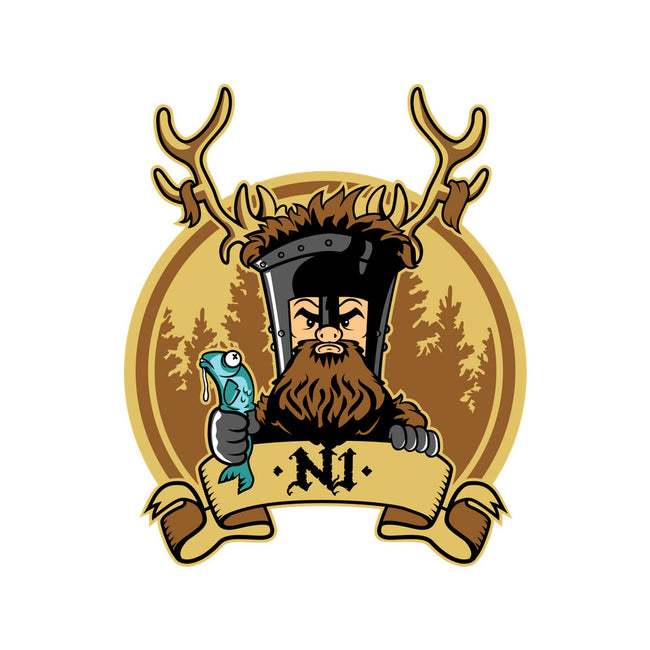 Ni Knight-None-Fleece-Blanket-demonigote