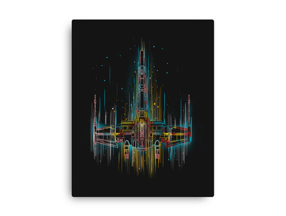 Neon X-Wing